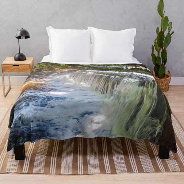 Item preview, Inspirational Quote Overlays a Small Waterfall designed and sold by David Patterson.