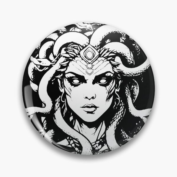 Item preview, medusa face designed and sold by Brexmore3.