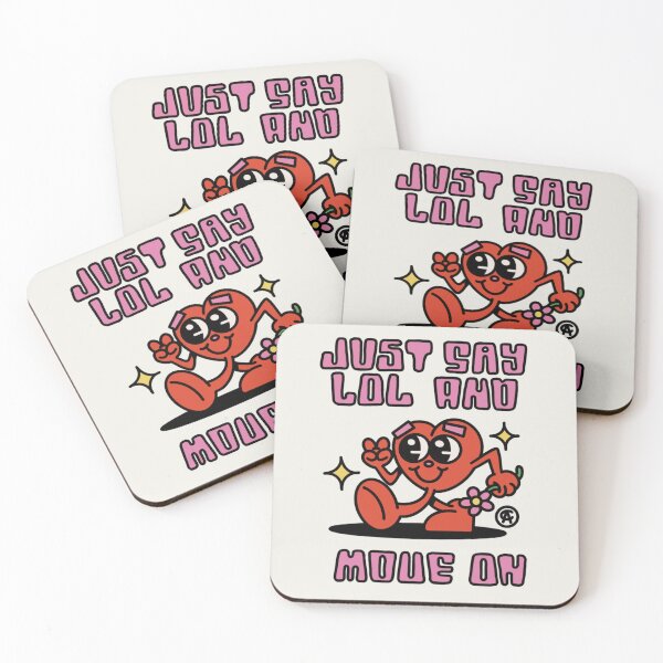 Item preview, Just Say Lol And Move On Retro Cartoon designed and sold by Chanaika4.