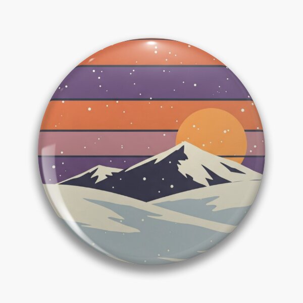 Item preview, Snowy Sunset designed and sold by Tw1nsAIArt.