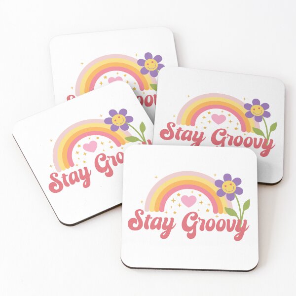 Item preview, Stay Groovy - hippie design designed and sold by ArthousePromos.