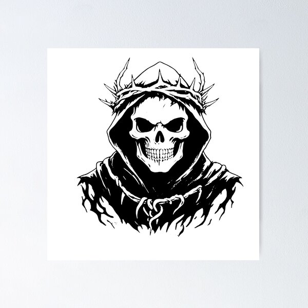 Item preview, scary grim reaper designed and sold by Brexmore3.