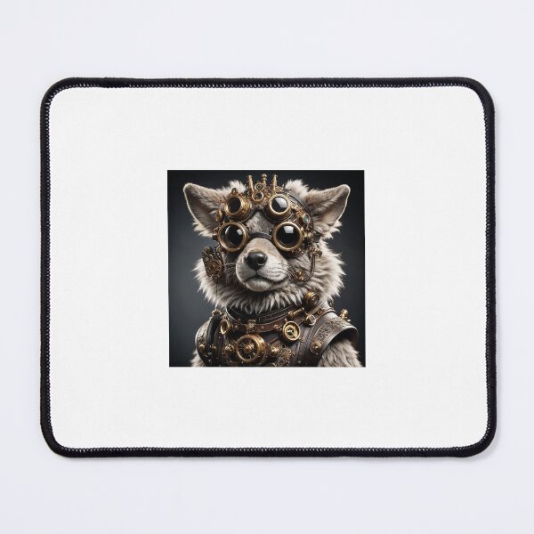 Item preview, dog in cyberpunk style designed and sold by CSPictures.
