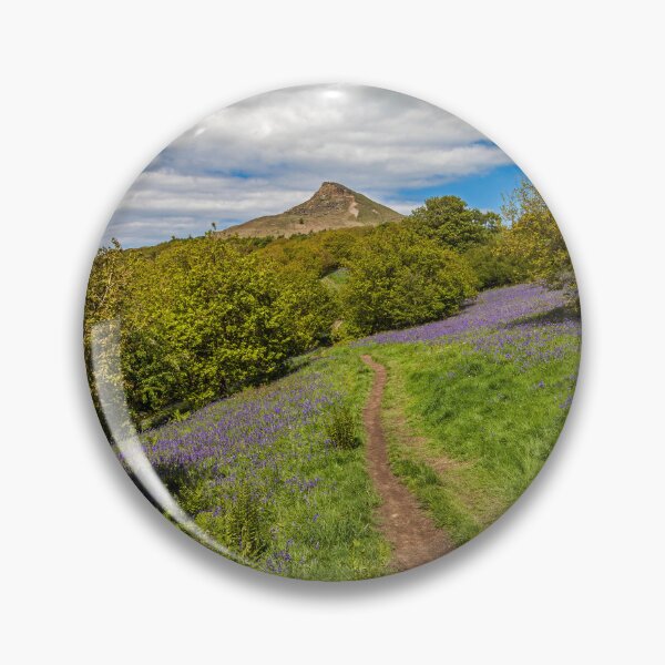 Item preview, Scenic Flowering  Pathway To Roseberry Topping designed and sold by David Patterson.