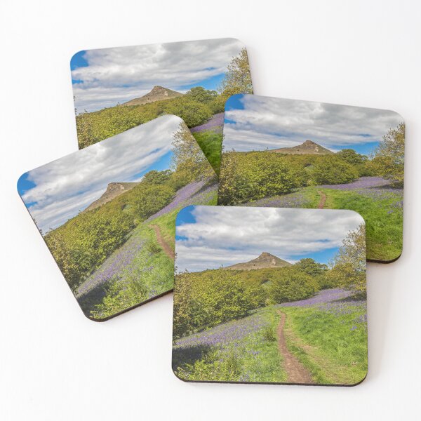 Item preview, Scenic Flowering  Pathway To Roseberry Topping designed and sold by David Patterson.
