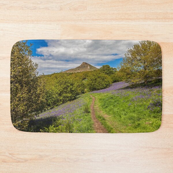 Item preview, Scenic Flowering  Pathway To Roseberry Topping designed and sold by David Patterson.