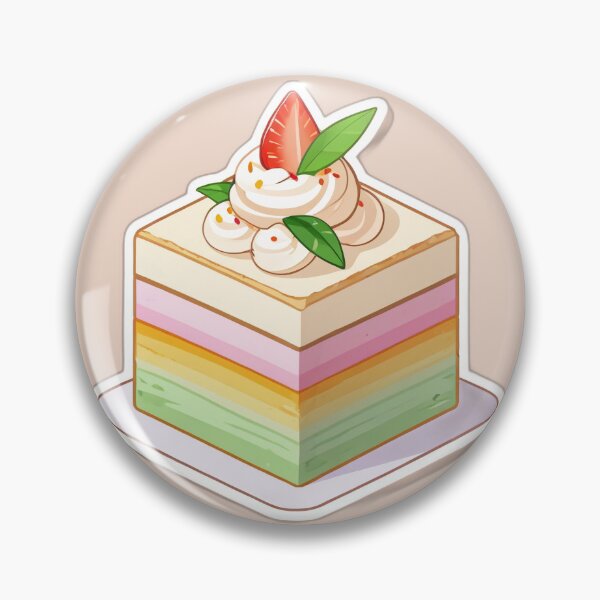 Item preview, Rainbow Layer Cake designed and sold by NarinJintana.