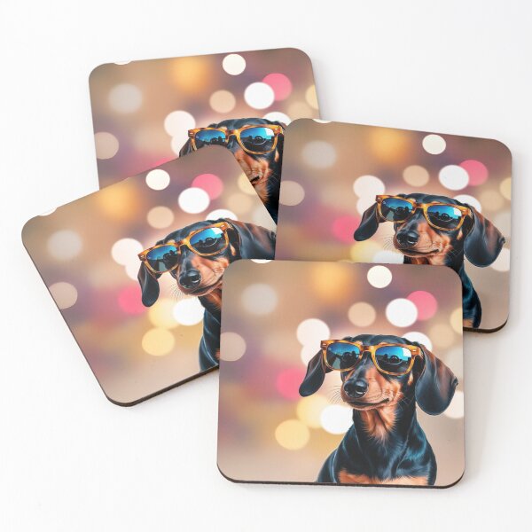 Item preview, Cool Sausage Dog Rocking Sunglasses – Adorable Dachshund Style phone case designed and sold by HeffDesigns.