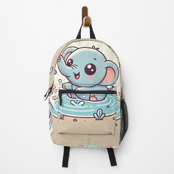 Item preview, baby elephant in the water designed and sold by carries-anatomy.