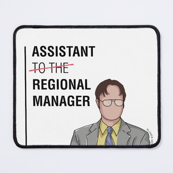 Item preview, Dwight Assistant Regional Manager designed and sold by blumerdesign.