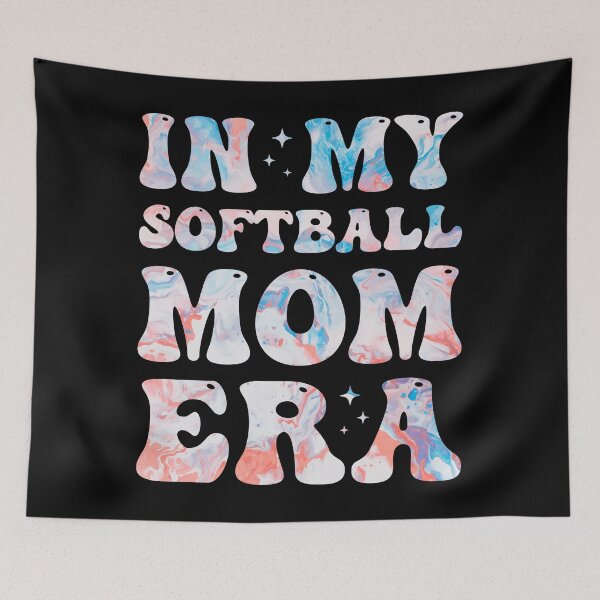Item preview, In My Softball Mom Era Colorful Softball Mom designed and sold by RareBunny.