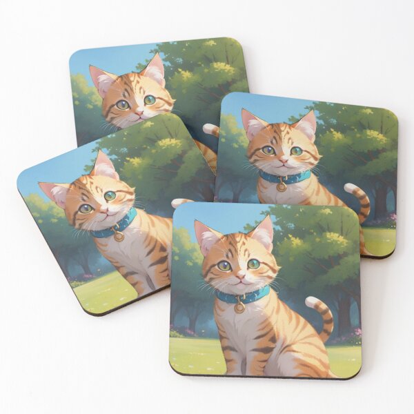 Item preview, Kitten sitting on grass designed and sold by Kirollos9.
