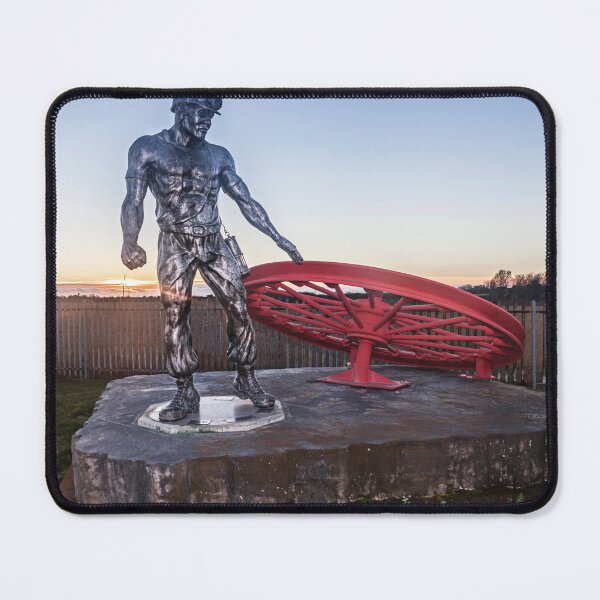 Item preview, Ellington memorial Miner with a Red Pit Wheel designed and sold by David Patterson.