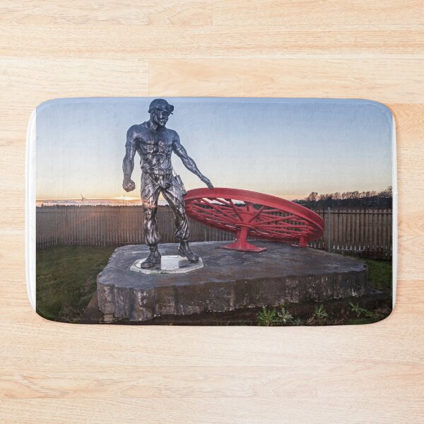 Item preview, Ellington memorial Miner with a Red Pit Wheel designed and sold by David Patterson.