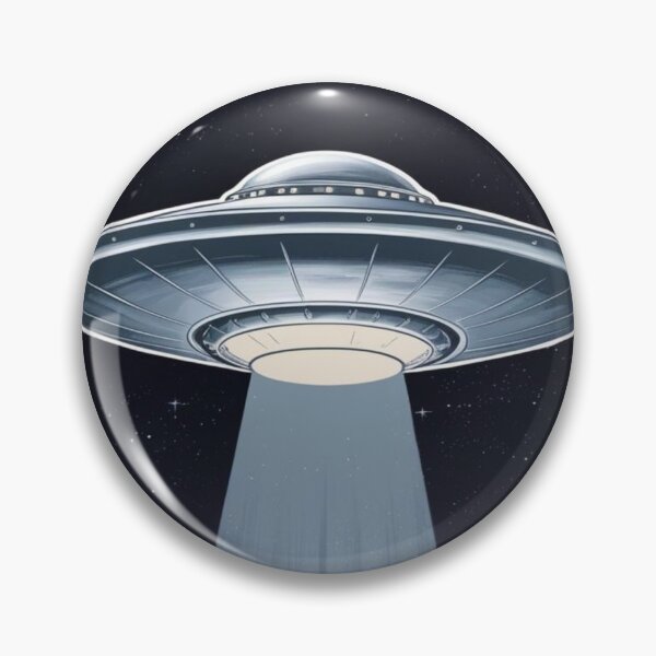 Item preview, UFO Over Desert Road – Mysterious Encounter in the Desert Sky sticker and phone case designed and sold by HeffDesigns.