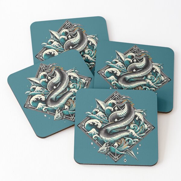 Item preview, Deepsea Dragon designed and sold by Vibranta Studio.