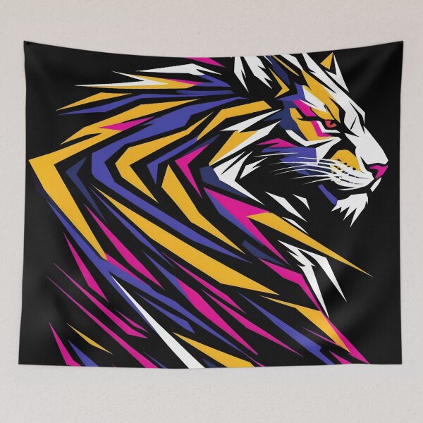 Item preview, fierce tiger designed and sold by aliraweb.