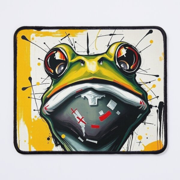 Item preview, Croak X – Urban Frog Surrealism with a Street Art Twist designed and sold by SparkyBamBam.