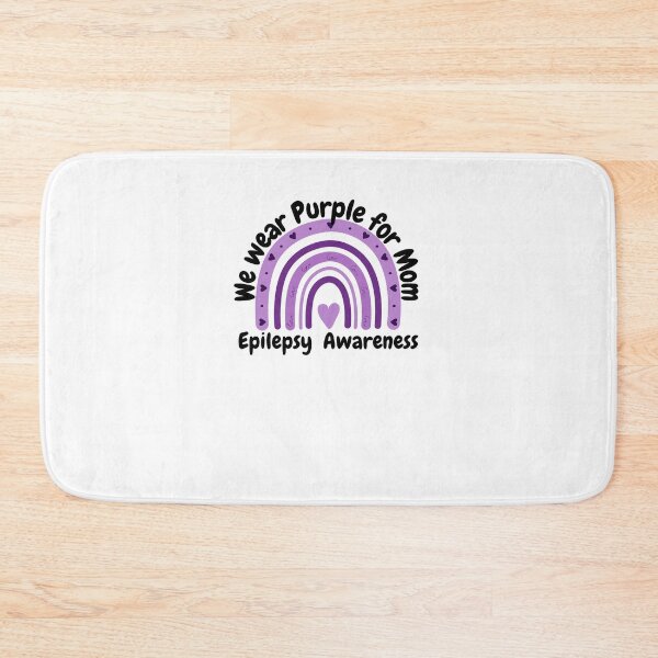 Item preview, Epilepsy awareness We wear purple for Mom cute boho rainbow designed and sold by snowry.