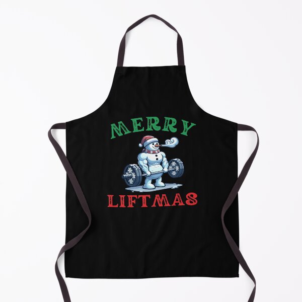Item preview, Merry Liftmas Funny workout Snowman gym saying Christmas designed and sold by snowry.