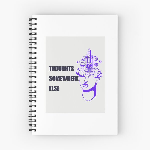 Item preview, thoughts somewhere else designed and sold by UniqueByMarko.