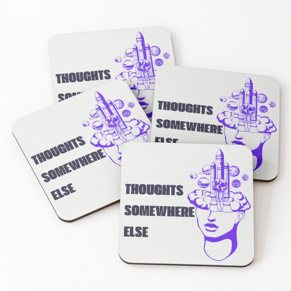 Item preview, thoughts somewhere else designed and sold by UniqueByMarko.