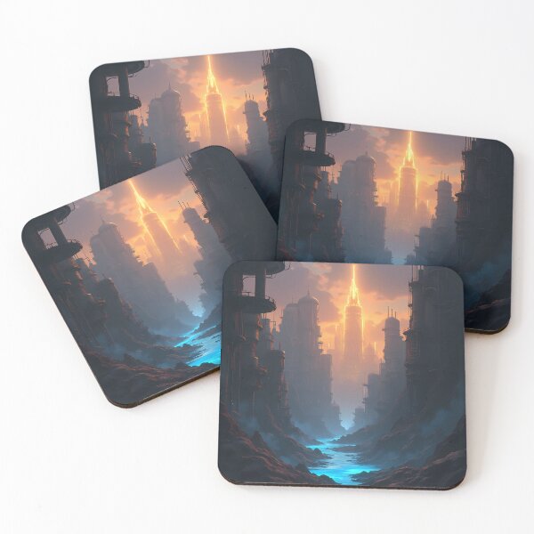Item preview, Golden Spire of Piltover – Industrial Sunset designed and sold by somethingcreative.