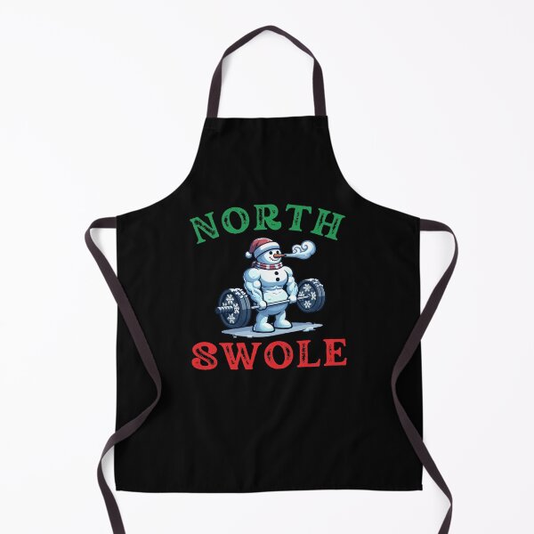 Item preview, North Swole Funny workout Snowman gym saying Christmas designed and sold by snowry.