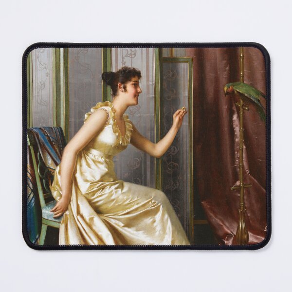 Item preview, Feeding The Parrot by Vittorio Reggianini designed and sold by InnerCitadel.