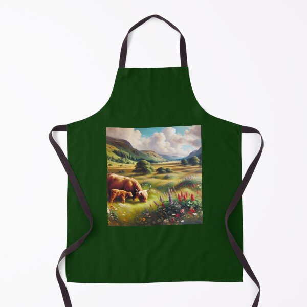 Aperçu de l'œuvre « Highland Serenity : un havre de paix pastoral » créée et vendue par mustardseed-410.