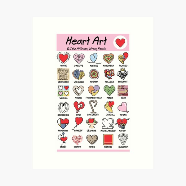 Item preview, Heart Art designed and sold by WrongHands.
