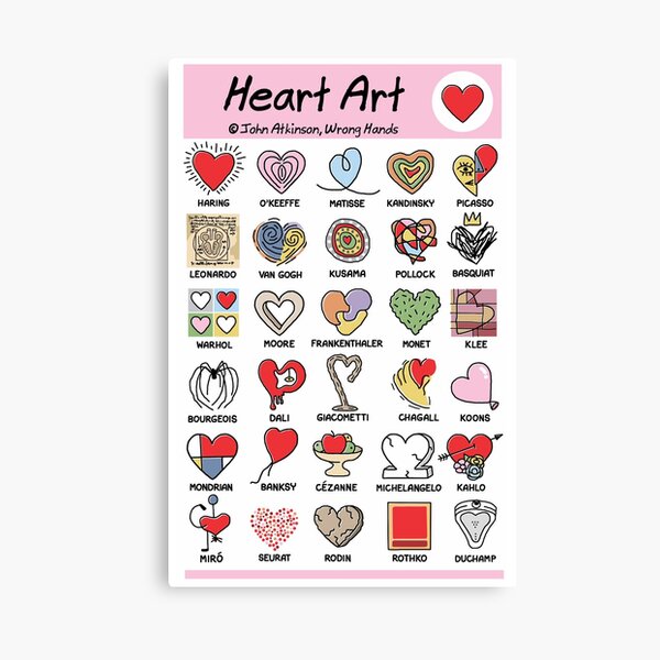 Item preview, Heart Art designed and sold by WrongHands.