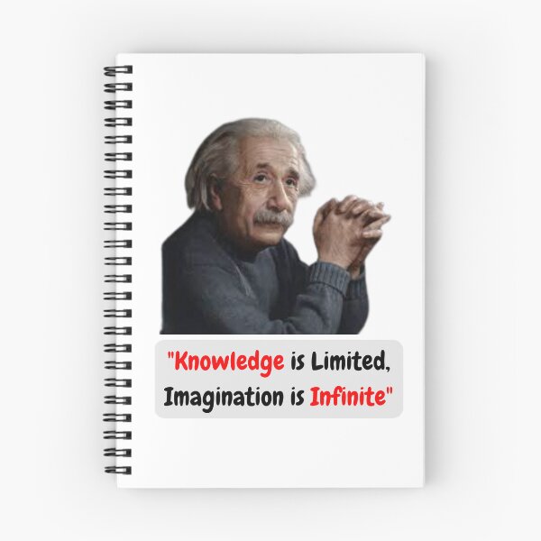 Item preview, Einstein's Wisdom: Imagination Beyond Knowledge designed and sold by shineAida.