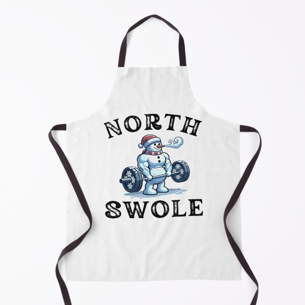 Item preview, North Swole Funny workout Snowman gym joke Christmas designed and sold by snowry.