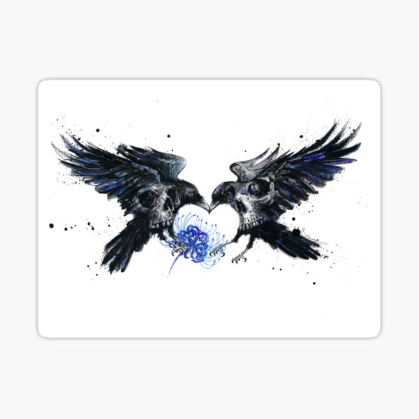 Item preview, Soulbound Ravens designed and sold by Ibreathart.