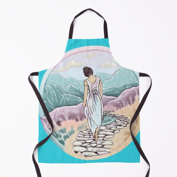 Item preview, Bohol Design, Beautiful Pastel Art, Walking on a Moutain Path designed and sold by CristalleLisa.