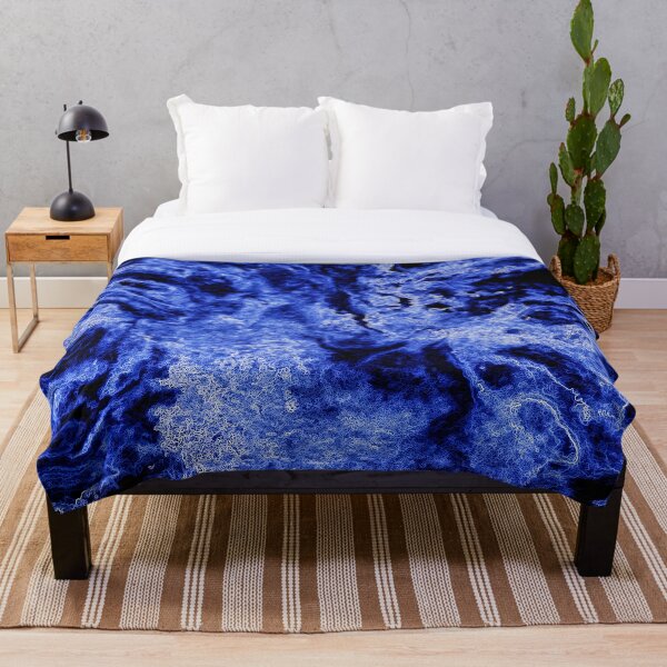Item preview, Abstract blue smoke. designed and sold by fishwithout.