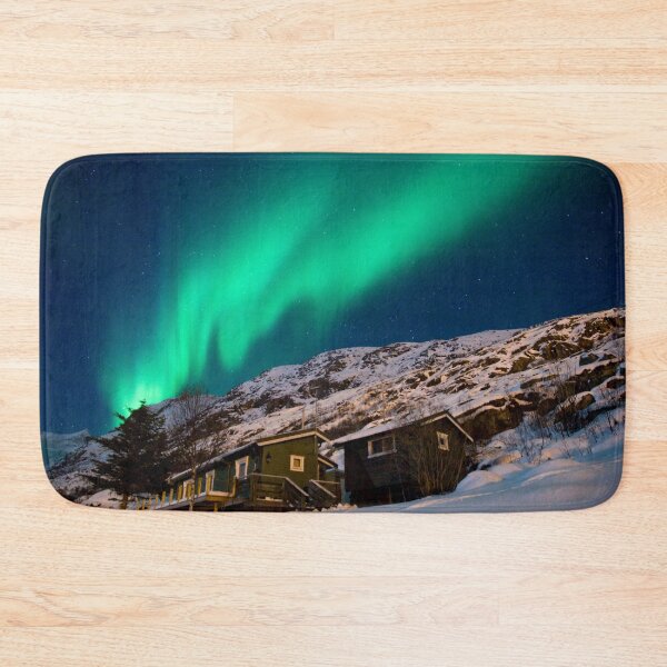 Item preview, Auroraborealis (Northern Lights) in Ersfjordbotn, Norway designed and sold by karenadams.