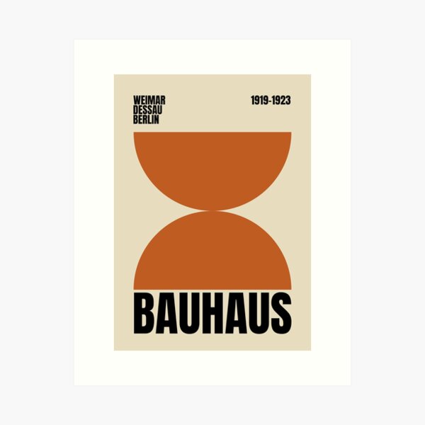 Aperçu de l'œuvre Bauhaus Weimar Dessau Berlin 1919 - 1923 créée et vendue par SamStoreo X.