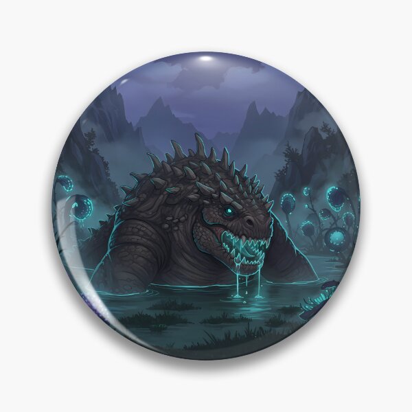 Item preview, Gloomy Swamp Lurker Design - Dare to Look? designed and sold by RiklawDesigns.