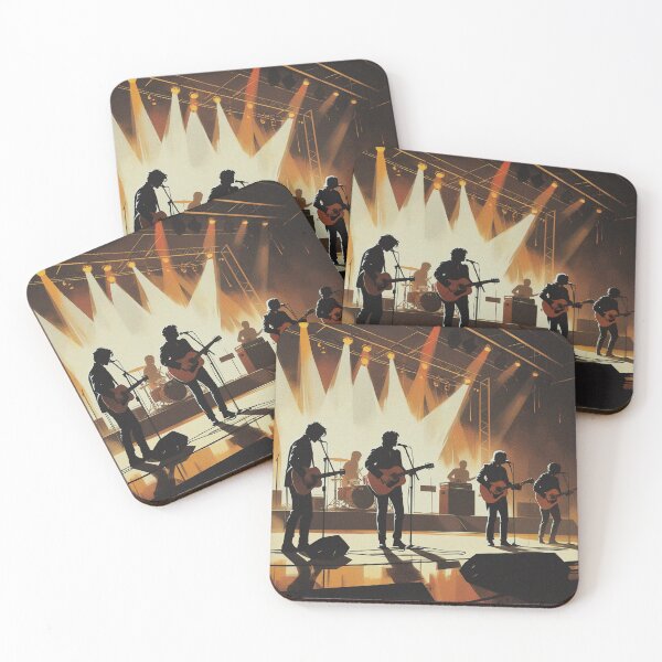 Item preview, Shadowed Faces Unplugged - 90s Mystery Music Design designed and sold by Rockuanna.