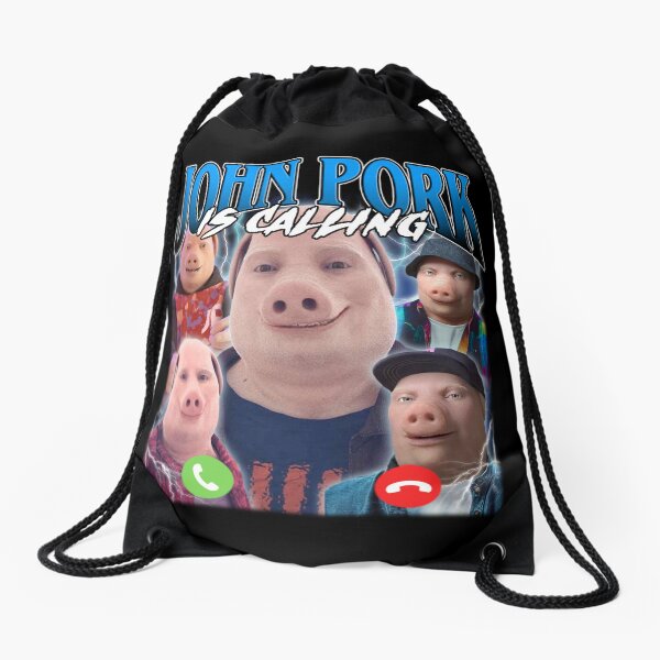 Item preview, John Pork Vintage Retro Design designed and sold by quotes-print.