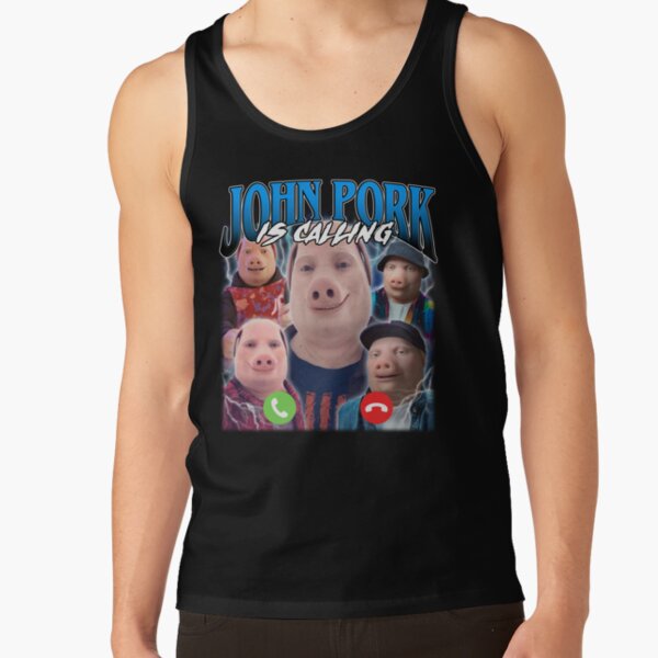 Item preview, John Pork Vintage Retro Design designed and sold by quotes-print.