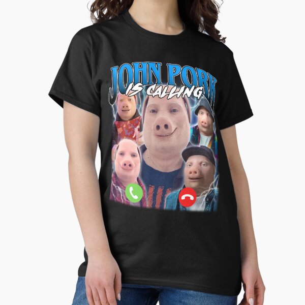 Aperçu de l'œuvre John Pork Design rétro vintage créée et vendue par quotes-print.