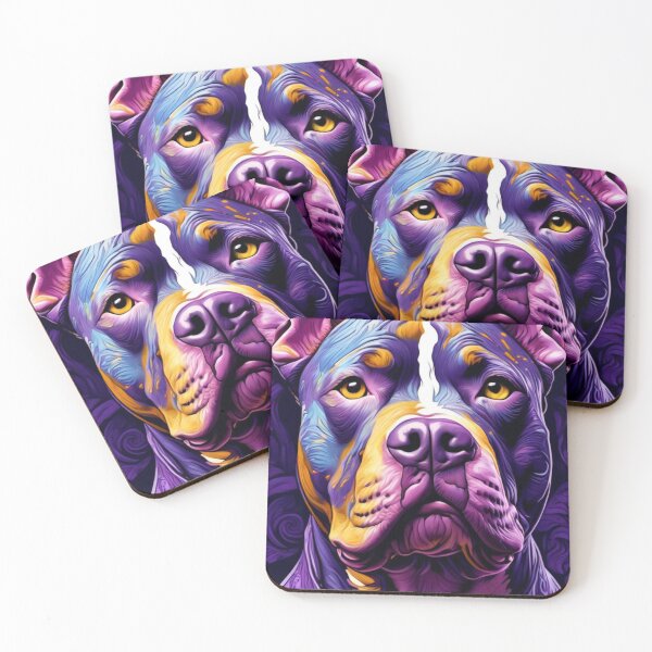 Item preview, Purple Pittbull designed and sold by TheHuskyHouse.