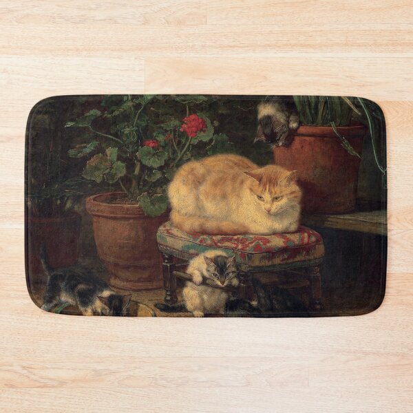 Item preview, Kittens At Play by Henriëtte Ronner-Knip designed and sold by InnerCitadel.