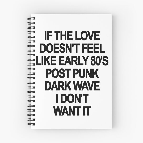 Item preview, If The Love Doesn't Feel Like Dark Wave designed and sold by peakednthe90s.