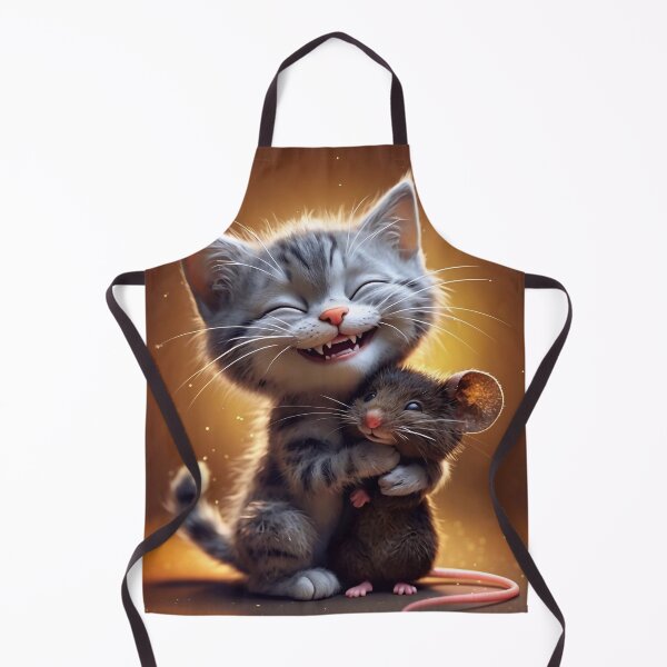 Item preview, Cat Cuddles a Mouse designed and sold by m-y-A-I-A-R-T-.