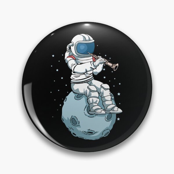 Item preview, Astronaut Playing Oboe Oboist Kids Music Oboe designed and sold by DSWShirts.