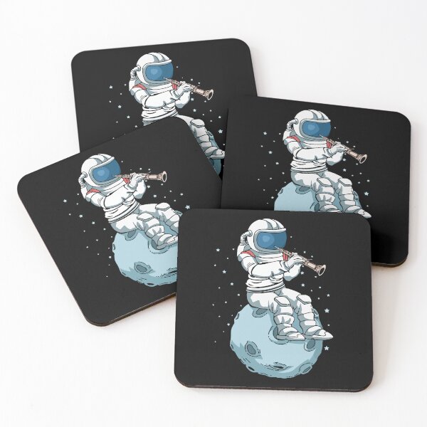 Item preview, Astronaut Playing Oboe Oboist Kids Music Oboe designed and sold by DSWShirts.